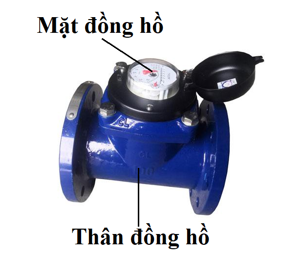 cấu tạo đồng hồ đo lưu lượng nước dạng cơ malaysia