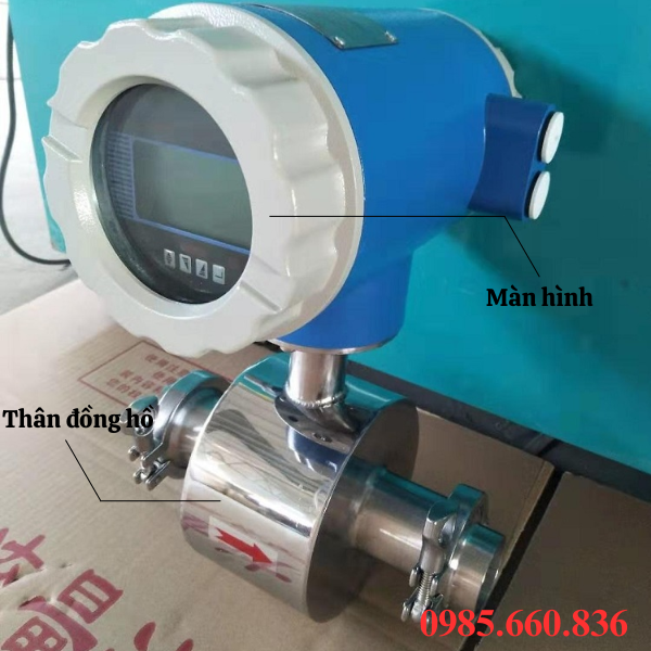 Cấu tạo đồng hồ đo nước điện tử Trung Quốc