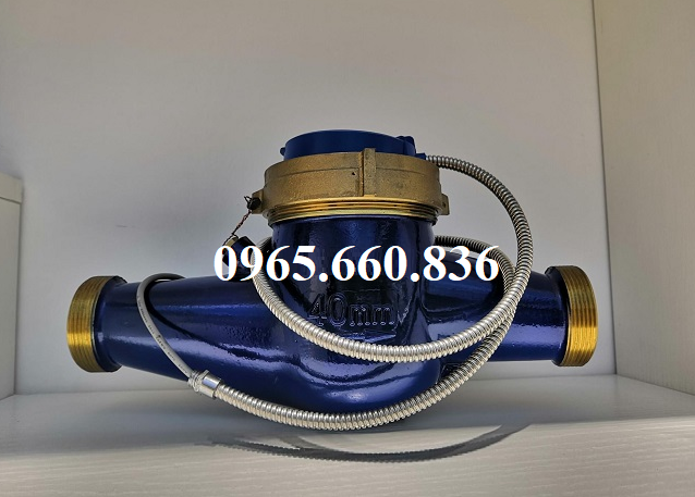 đồng hồ đo lưu lượng nước dạng dây xung 1