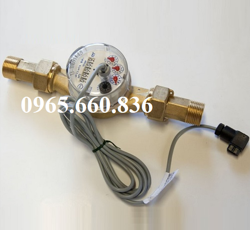 đồng hồ đo lưu lượng nước dạng dây xung đồng