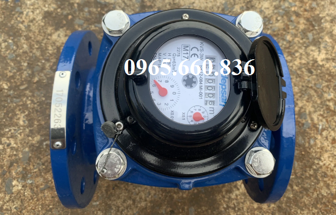 đồng hồ đo lưu lượng nước lắp bích 2