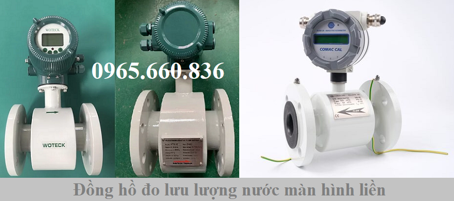đồng hồ đo lưu lượng nước màn hình liền là gì