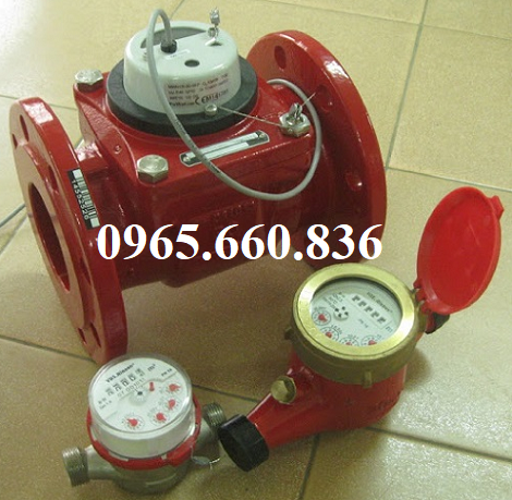 đồng hồ đo lưu lượng nước nóng dạng cơ
