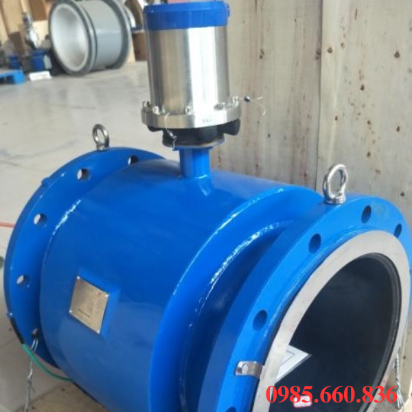 Đồng hồ đo nước điện tử chạy PIN3.6 mặt bích