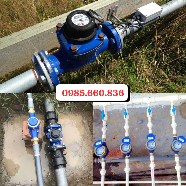Ứng dụng đồng hồ đo nước sạch dạng cơ