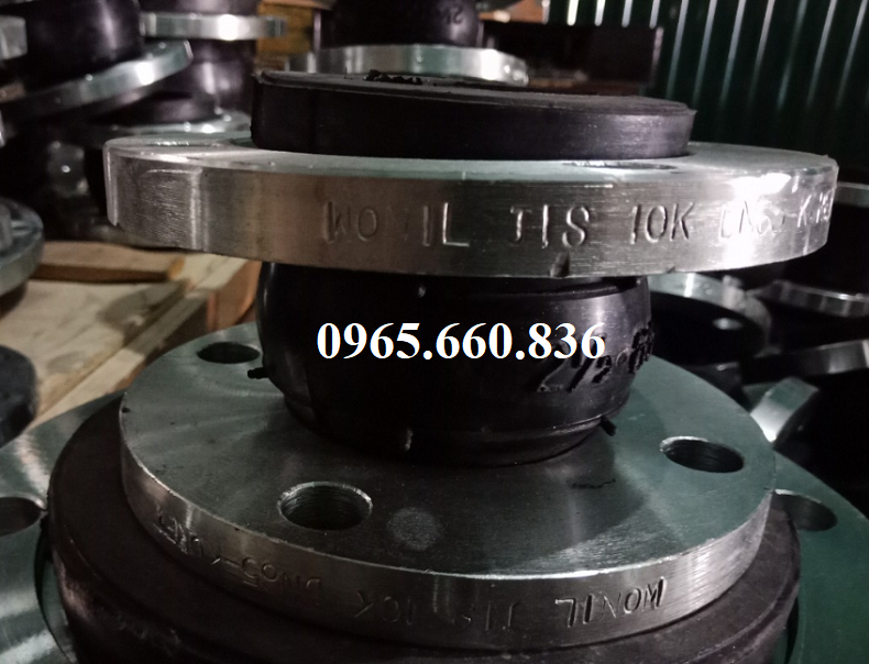 cấu tạo khớp nối mềm cao su hàn quốc