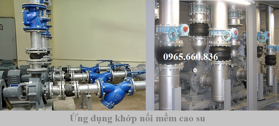 ứng dụng khớp nối mềm cao su