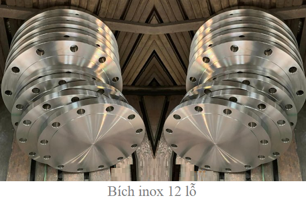 Bích inox 12 lỗ.