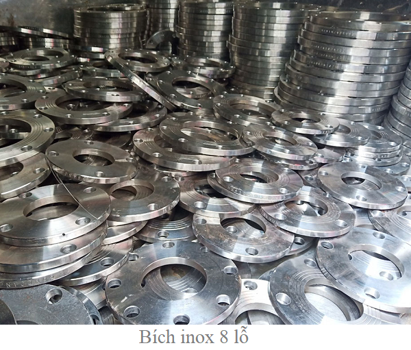 bích inox 8 lỗ.