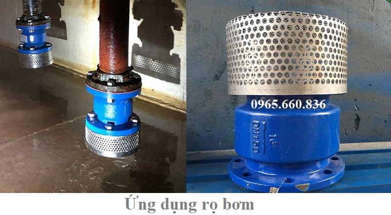 ứng dụng rọ bơm