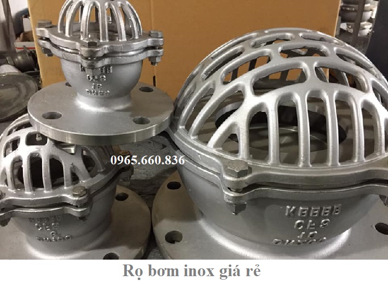 ứng dụng rọ bơm inox