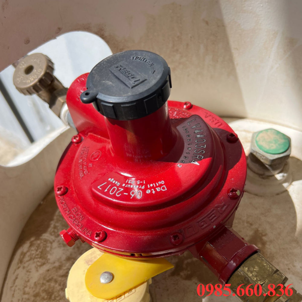 Những lưu ý khi sử dụng van gas tự ngắt an toàn