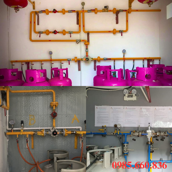 Ứng dụng van bi dùng cho hệ thống gas