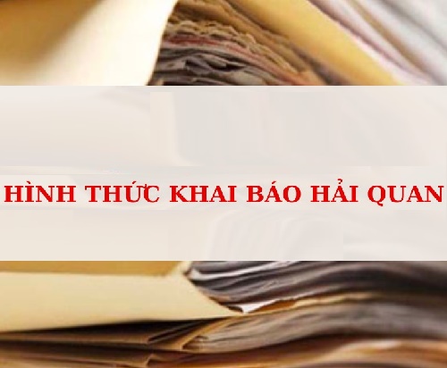 Hình thức khai báo hải quan van bướm khí nén.