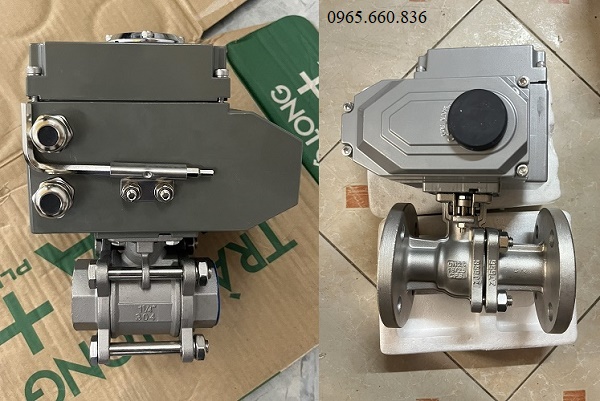 Các dạng electric ball valve.