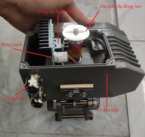 Cấu tạo Electric Actuator.