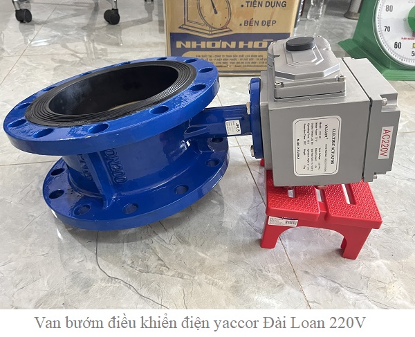 Van bướm điều khiển điện Đài Loan 220V.