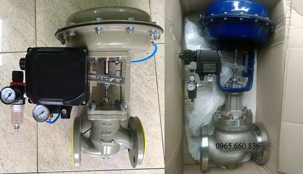 Van cầu điều khiển điện on off tuyến tính.