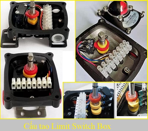 Cấu tạo limit switch box.