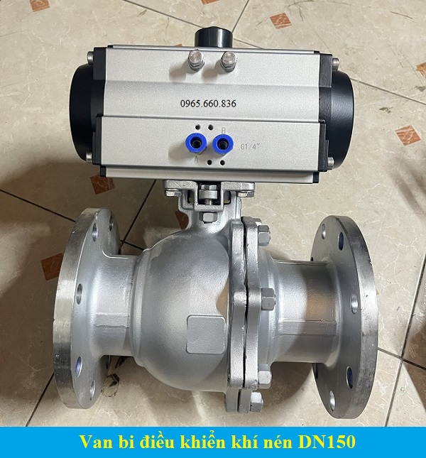 Van bi điều khiển khí nén DN150.