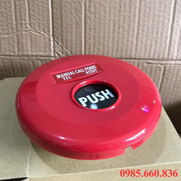 Khái niệm về nút nhấn báo cháy khẩn cấp