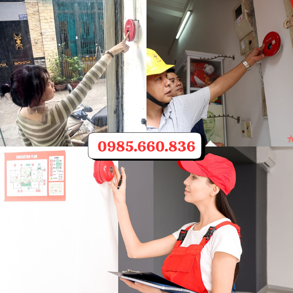 Ứng dụng chuông báo cháy