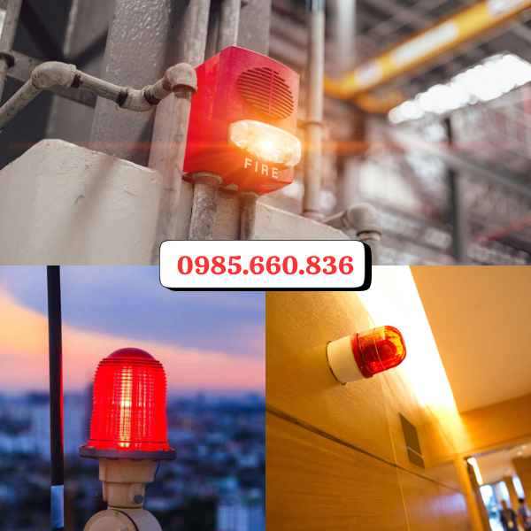 Ứng dụng của đ&egrave;n b&aacute;o ch&aacute;y