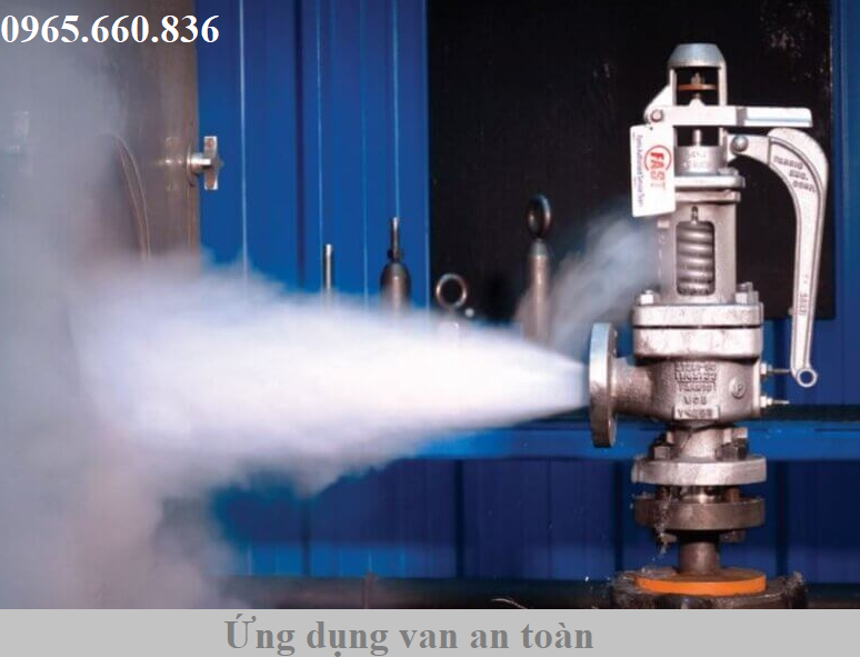 ứng dụng van an toàn 