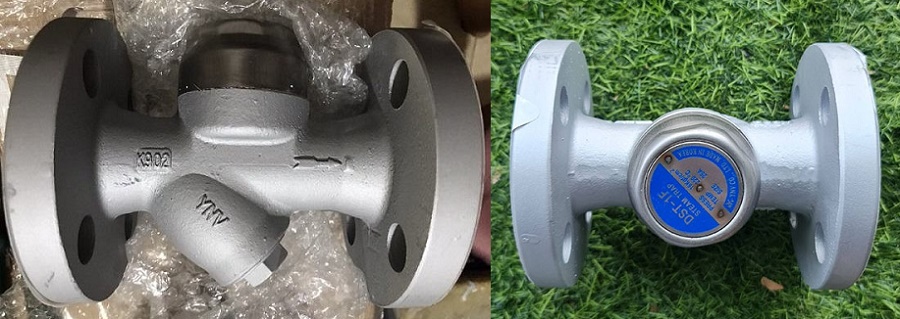 Bẫy hơi đồng tiền mặt bích YNV Hàn Quốc