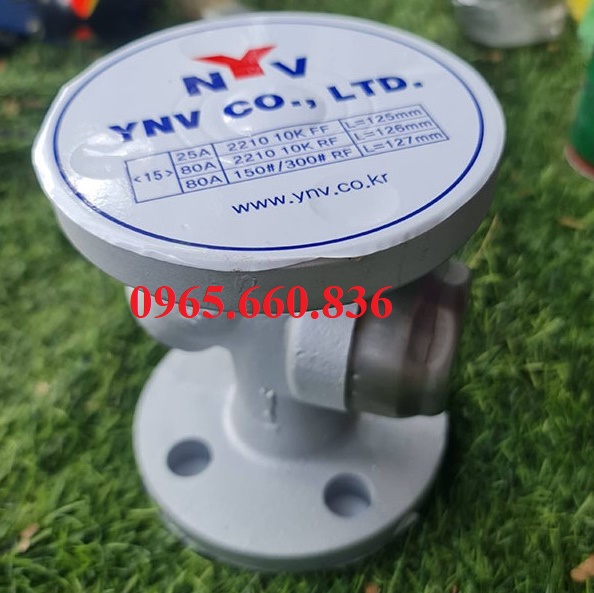 Bẫy hơi đồng tiền mặt bích YNV Hàn Quốc 3.