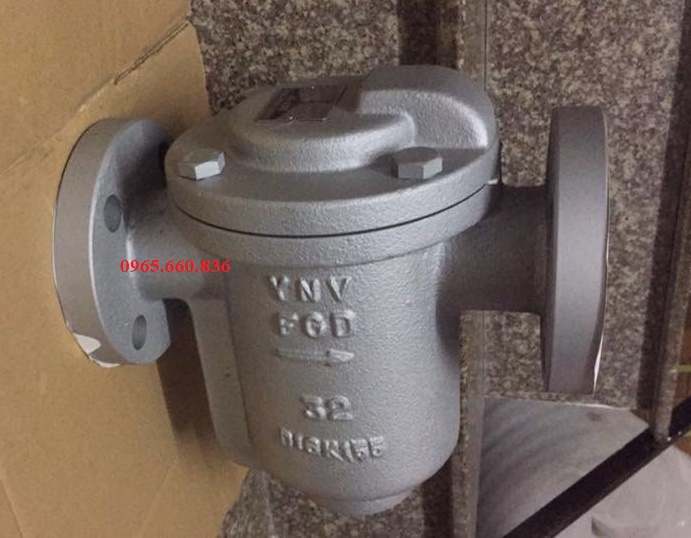 Bẫy hơi gầu đảo mặt bích YNV Hàn Quốc 1.