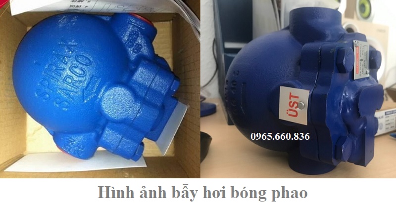 hình ảnh bẫy hơi bóng phao