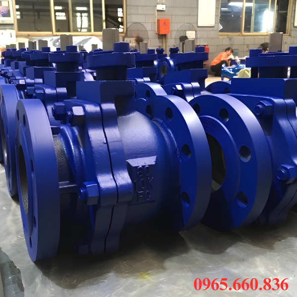 Những lưu ý khi sử dụng van bi gang tay quay