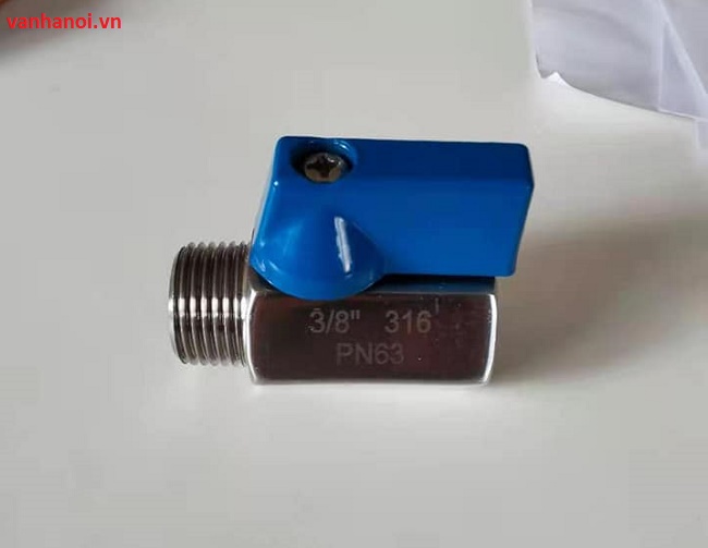 van bi inox nối ren