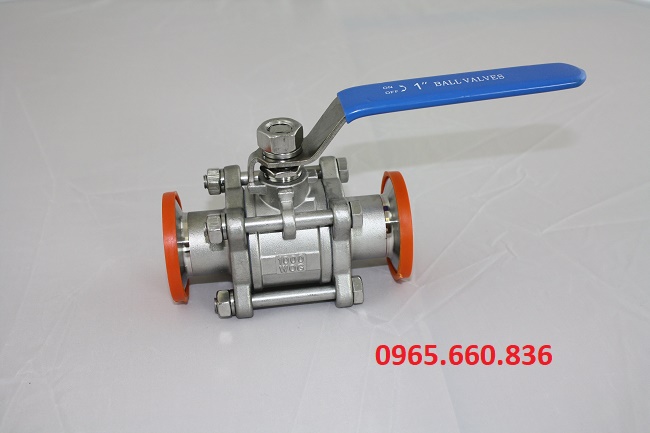 Van bi inox vi sinh tay gạt