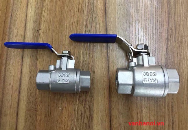 Van bi tay gạt inox lắp ren