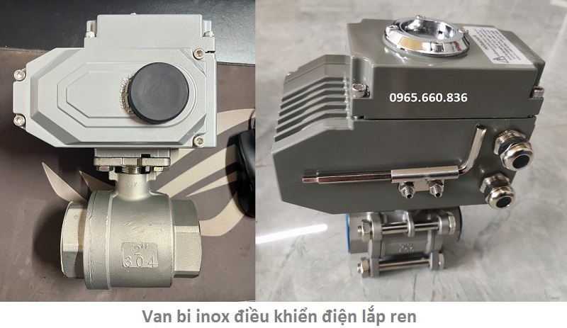 van bi inox điều khiển điện 2