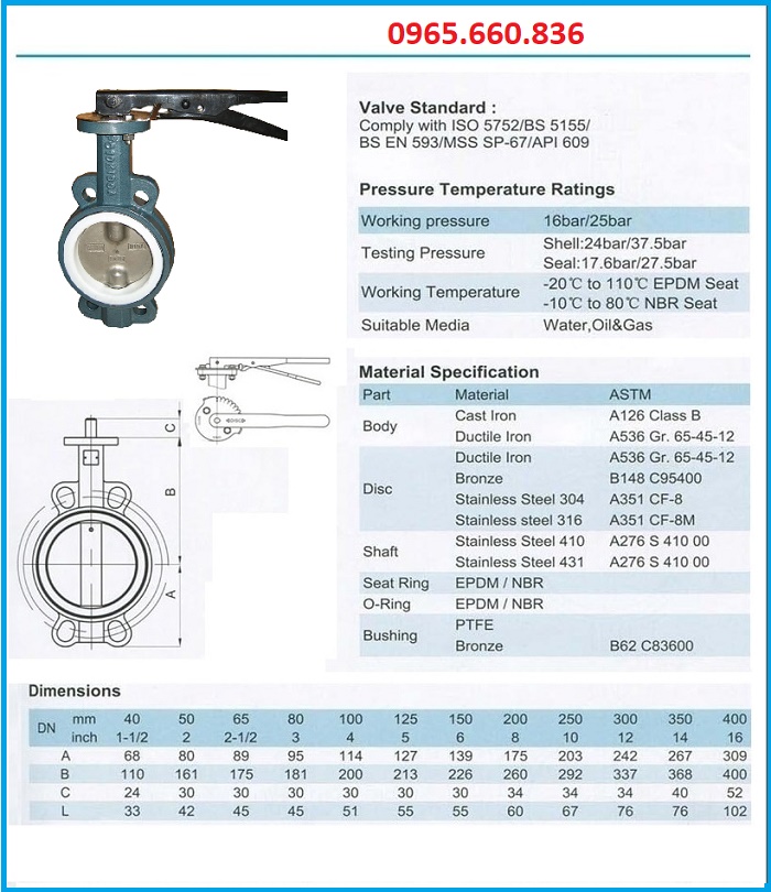 catalogue van bướm thép