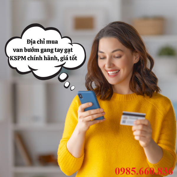 Địa chỉ mua van bướm gang tay gạt KSPM chính hãnh, giá tốt