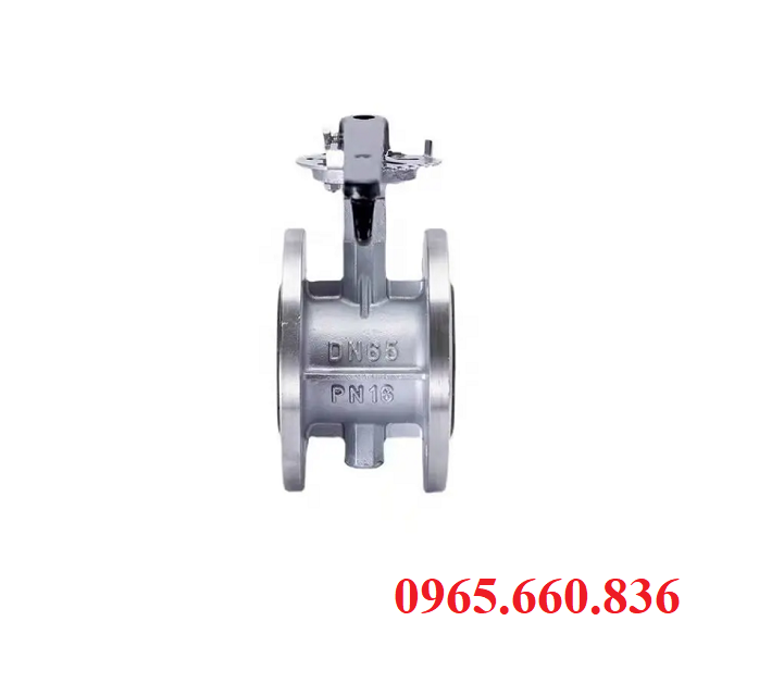 giới thiệu van bướm inox nối bích gioăng epdm d41x-10p16p