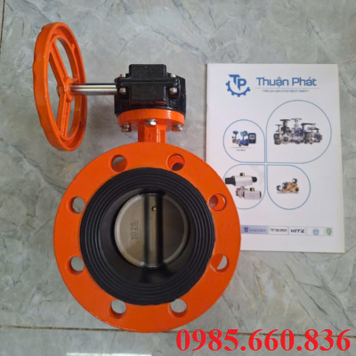 Van bướm mặt b&iacute;ch KSPM tay quay