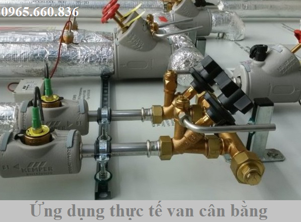 ứng dụng thực tế van cân bằng