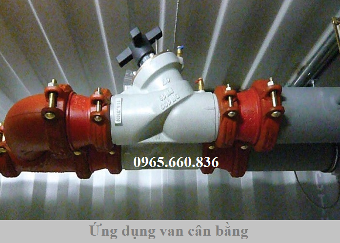 ứng dụng van cân bằng