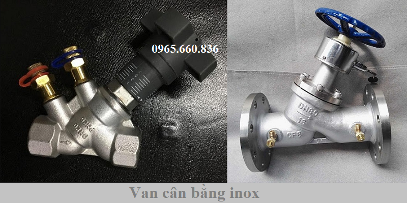 van cân bằng inox