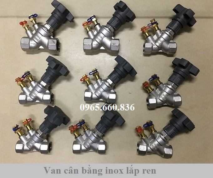 van cân bằng inox lắp ren