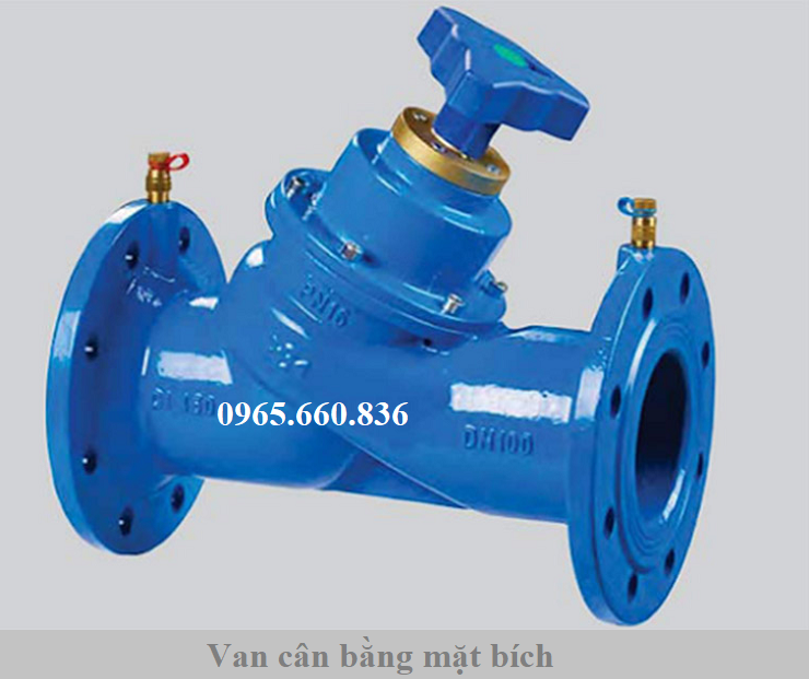 van cân bằng mặt bích 1