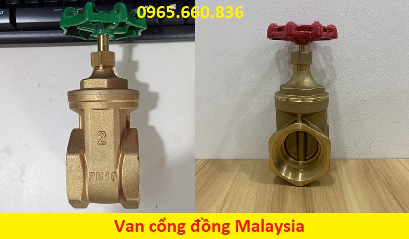 van cổng đồng Malaysia chính hãng