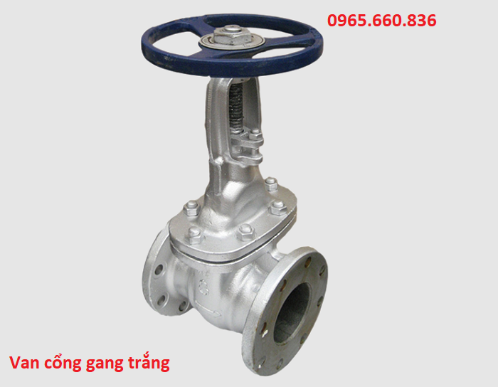 van cổng gang trắng nhập khẩu