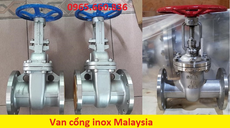 van cổng inox Malaysia chính hãng