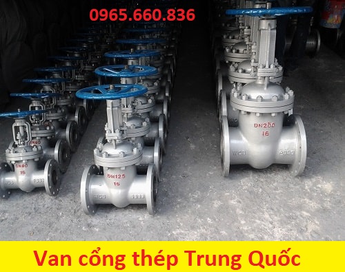 van cổng thép Trung Quốc nhập khẩu